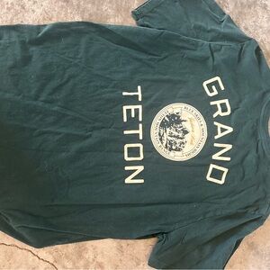 Old Navy Dark Green Graphic Tee